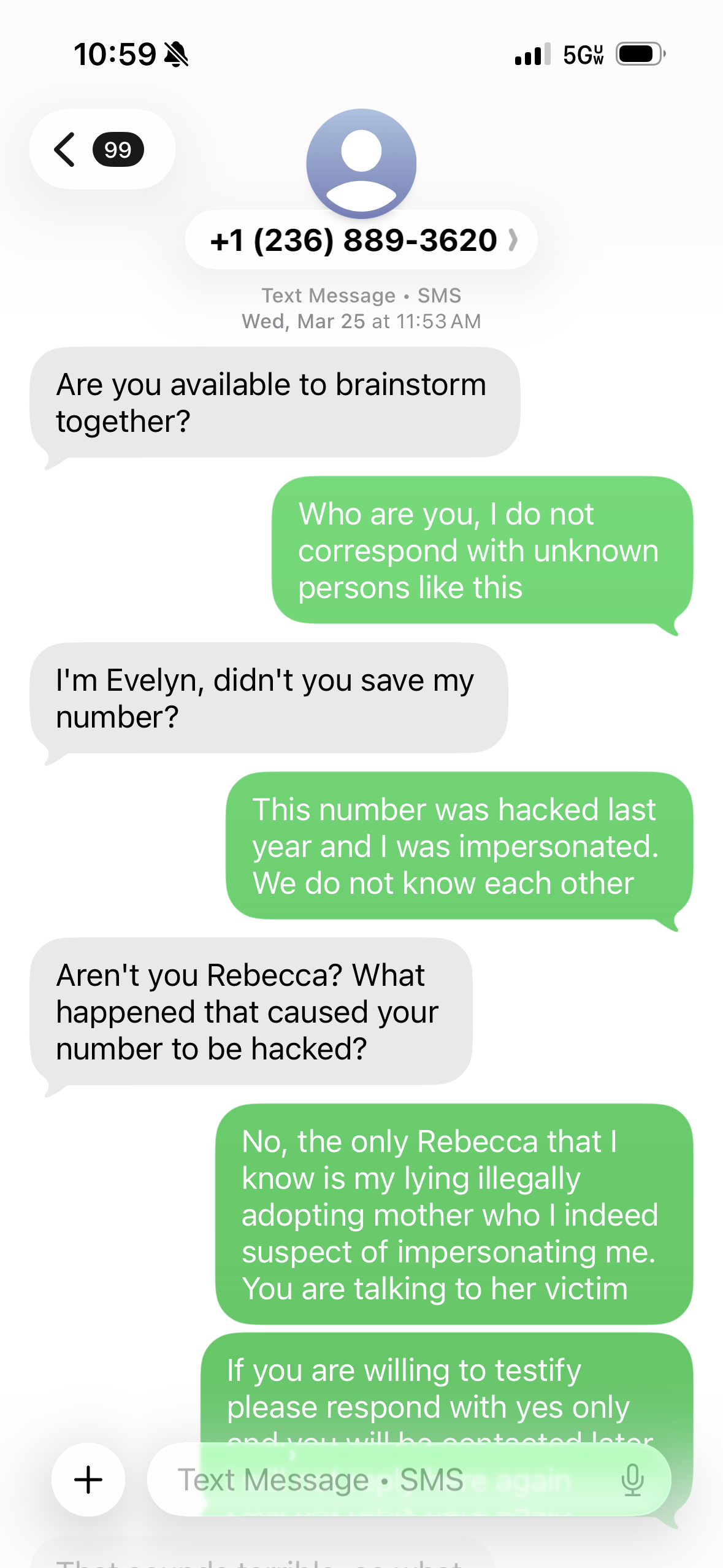 Aren't You Rebecca?