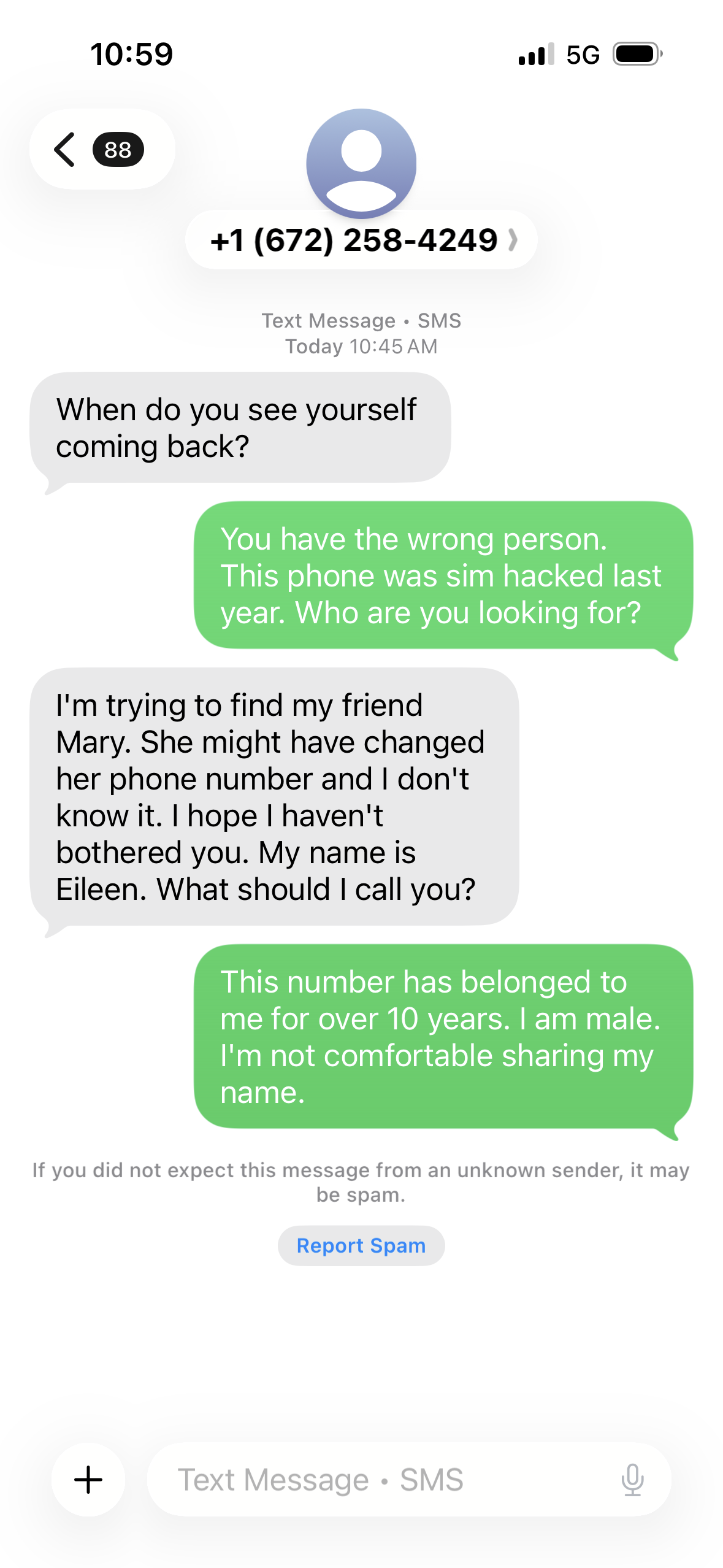 Phishing for Mary